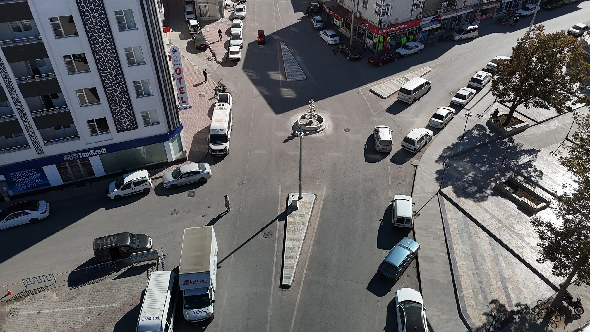 İlçemizdeki Orta Refüjler